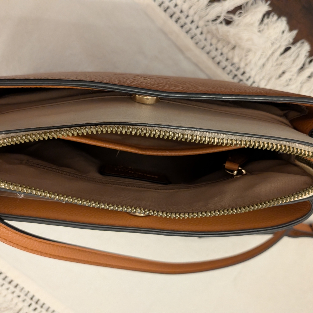Nanette Lepore Tan and Cream Women's Bag - Picture 3 of 11